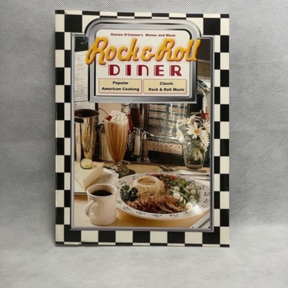 Rock & Roll Diner Popular American Cooking Classic Rock Music Cookbook 245 Pages